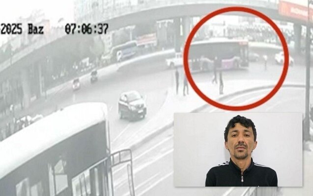 Özünü maşınların altına atan şəxs tutuldu - Foto