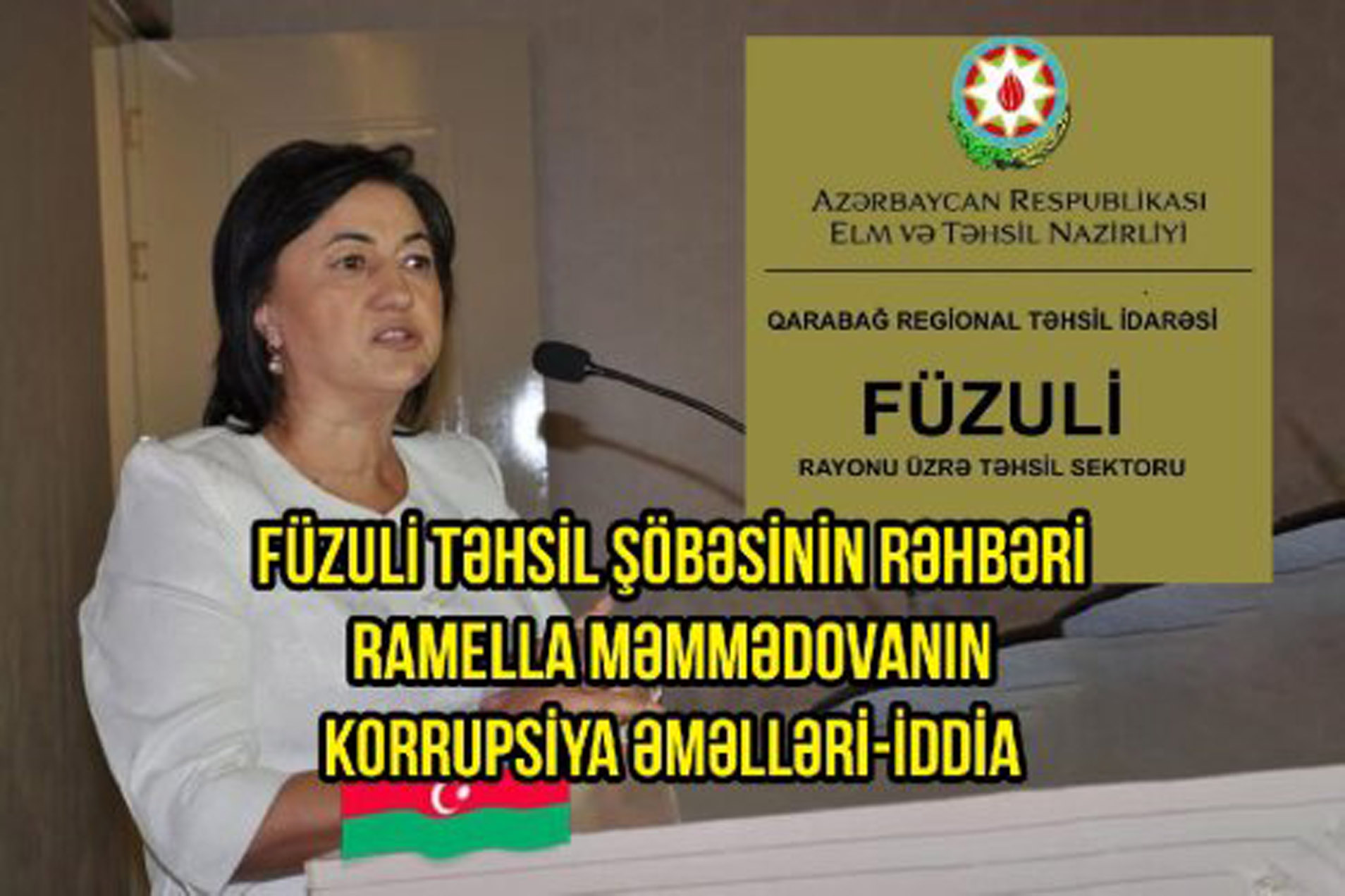 Füzuli Təhsil Sektoru Məhkəməyə verilir?! - TƏFƏRRÜAT