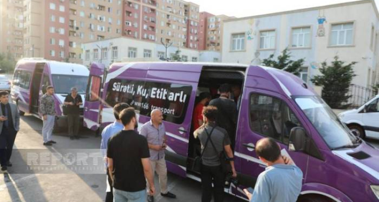 Ağdam rayonunun Kəngərli kəndinə növbəti köç karvanı yola salınıb