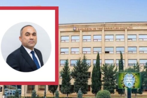 Ekologiya və Təbii Sərvətlər Nazirliyinin bu idarəsi maliyyə sanksiyası tətbiq olunan şirkətlə müqavilə bağlayıb