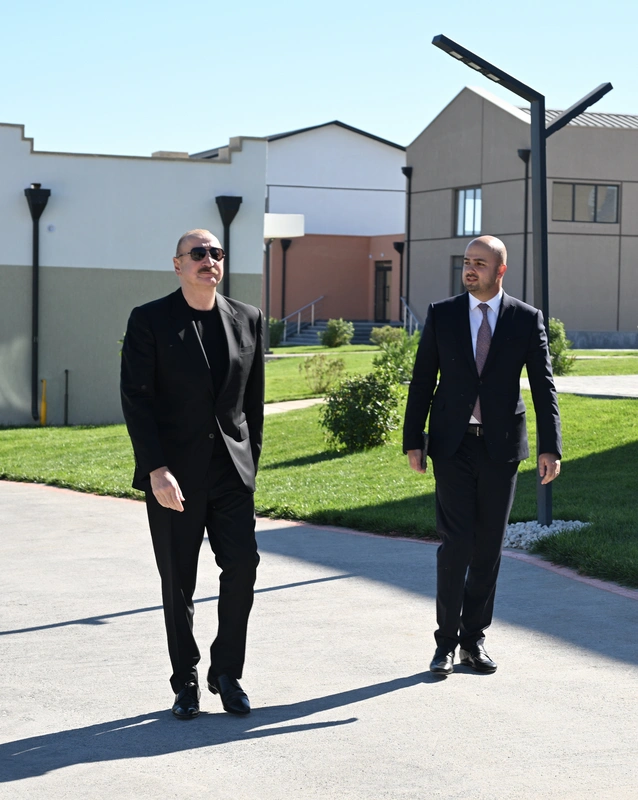 İlham Əliyev Cəbrayılın Horovlu kəndinin birinci mərhələsinin açılışında iştirak edib