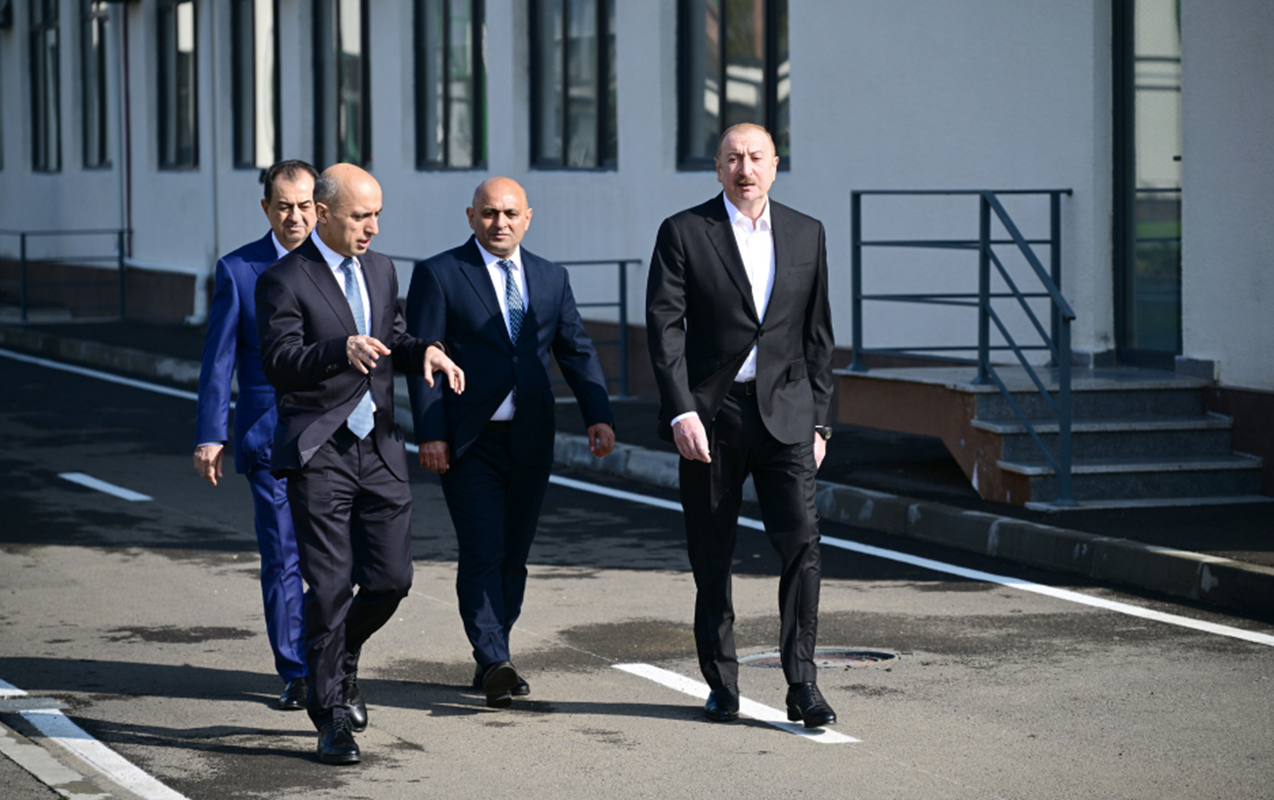 Prezident Lənkərana getdi - Fotolar