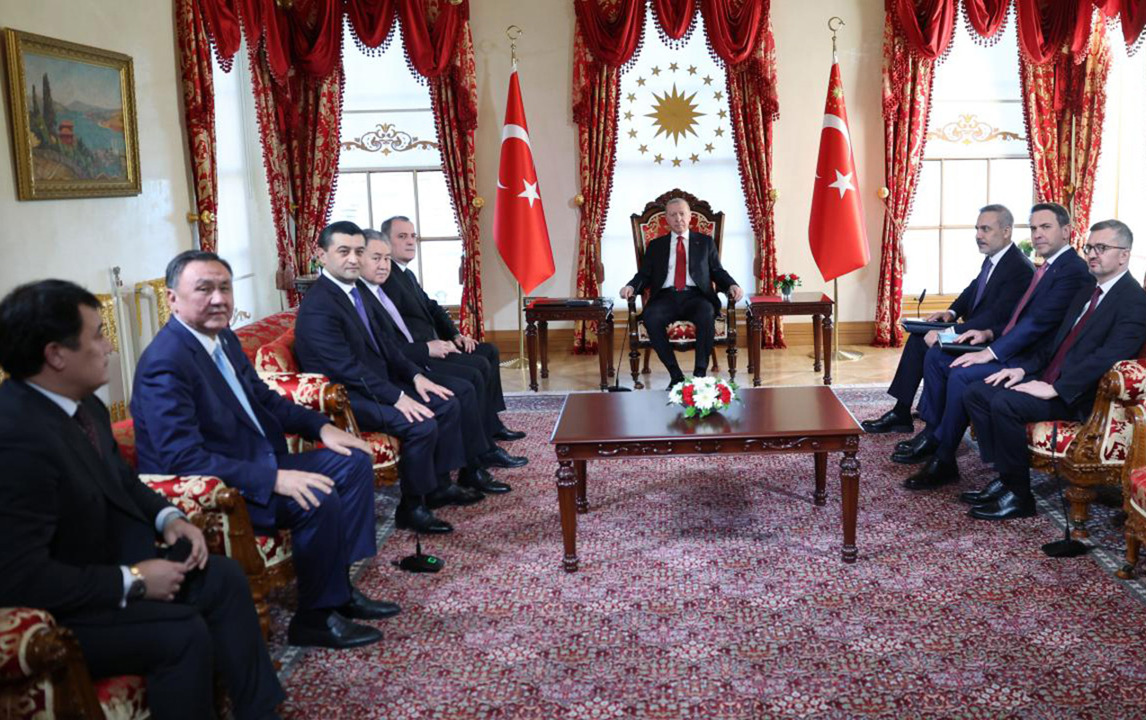 Ərdoğan TDT XİN rəhbərlərini qəbul etdi
