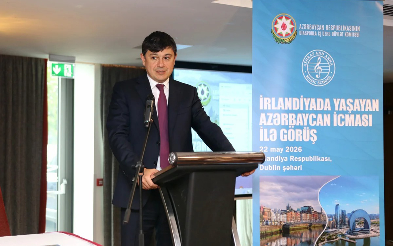 İrlandiyada Azərbaycan birliyi - Diaspor tarixində mühüm addım-Fotolar