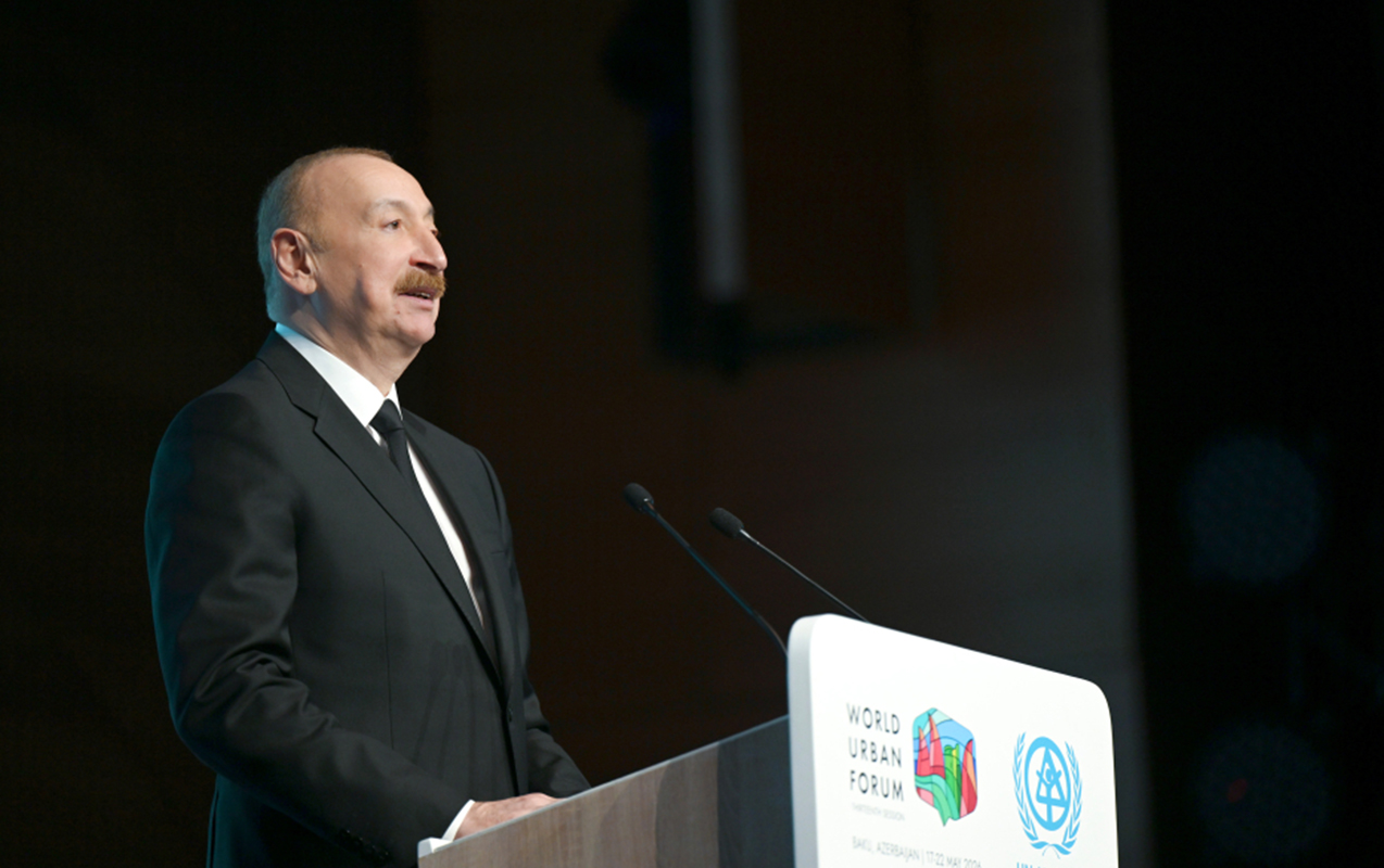 İlham Əliyevin sosial media hesabında WUF13-lə bağlı - Paylaşım