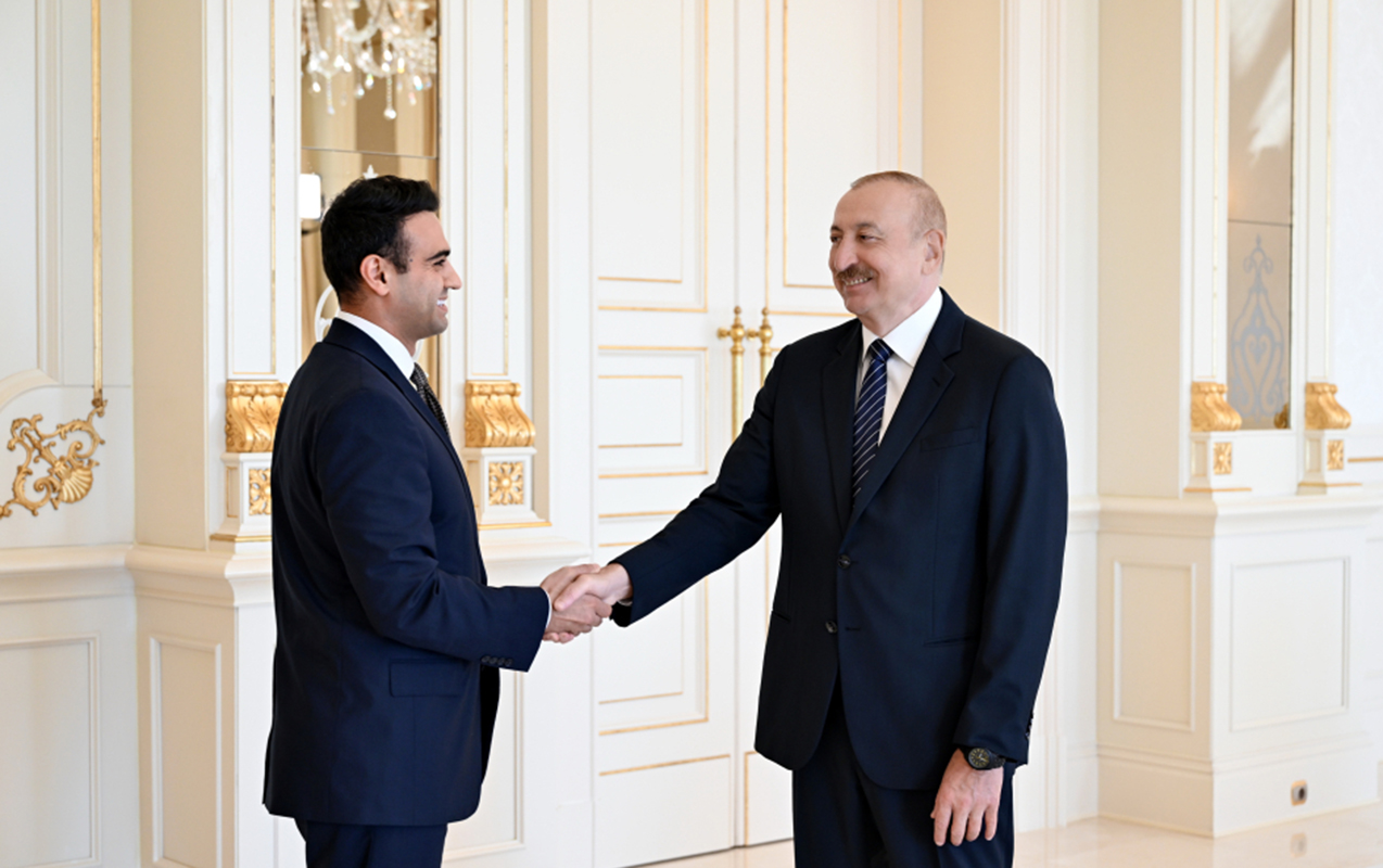 Prezident ABŞ Konqresinin Nümayəndələr Palatasının üzvünü qəbul etdi - Fotolar