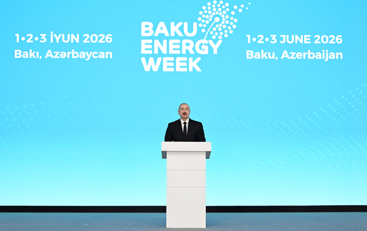 Prezident “Baku Energy Forum”un rəsmi açılış mərasimində - Fotolar