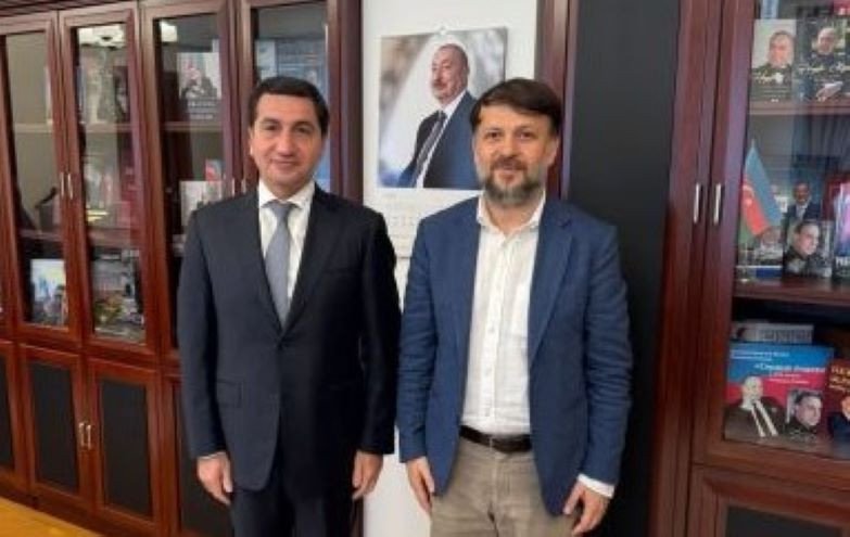 Emin Milli Hikmət Hacıyevin qəbulunda olub: “Görüş zamanı..." - FOTO